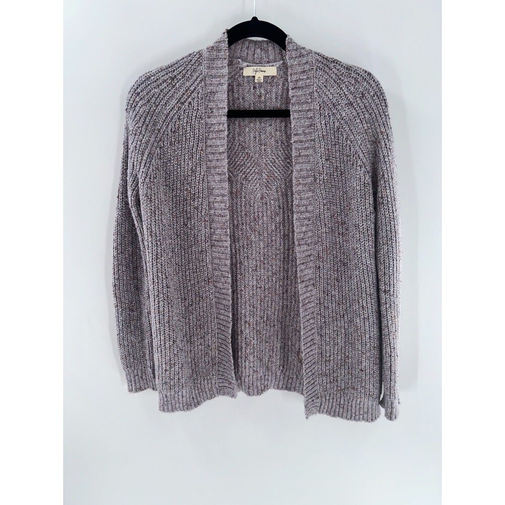 Women's Peyton Primrose Marled Open-Front Cardigan Sweater Size XS